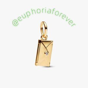Pandora Engravable & Openable Envelope Dangle Charm
